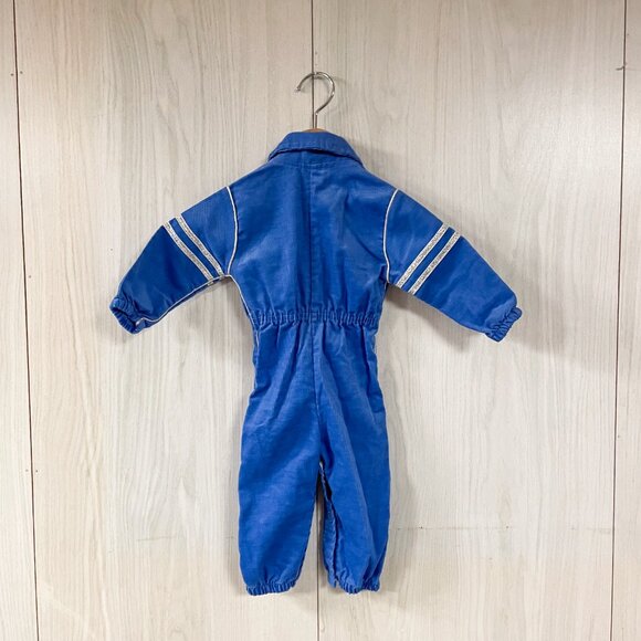 Vintage 70s Health-tex 12M Space Explorer Astronaut Halloween Costume Snowsuit - Picture 2 of 5